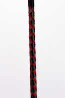 Leather Stick with Neon Strip and Nubuck Leather Top Red – Bild 3
