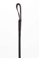 Nylon Stick with Neon Strip and Goat Kid Leather Handle Nubuck Leather Black – Bild 2