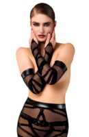 Bondesque Opera Thumb Loop Gloves  S/M – Bild 3