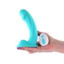 Colours - Curve - Vibrating - 6" Dildo - Teal