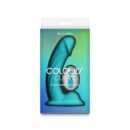 Colours - Curve - Vibrating - 6" Dildo - Teal – Bild 3