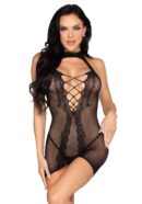 Heart Halter Mini Dress