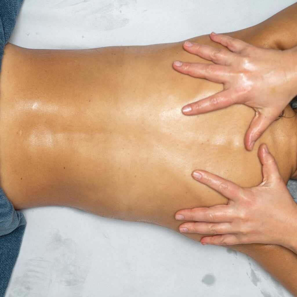 Massagekerze Anwendung