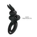 Pretty Love Vibrant Penis Ring 3 Black – Bild 4