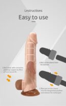 Pretty Love Extension Penis Sleeve 10,2" Flesh – Bild 6
