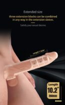 Pretty Love Extension Penis Sleeve 10,2" Flesh