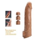 Pretty Love Extension Penis Sleeve 10,2" Brown – Bild 3